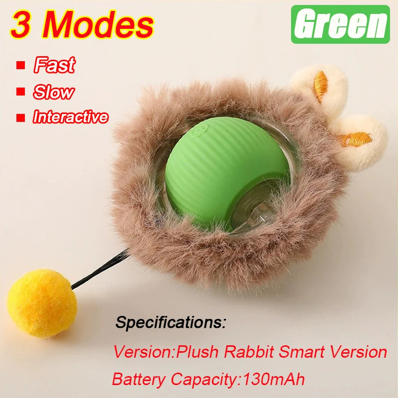 Smart Interactive Pet Ball - Rechargeable & Fun