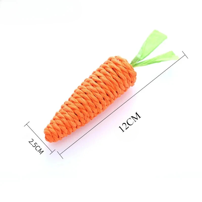 Irresistible Carrot Cat Teething & Play Sticks