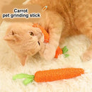Irresistible Carrot Cat Teething & Play Sticks