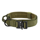Tactical Nylon Dog Collar with Metal Buckle for Training