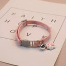 Charming Pet Collar with Bell - Adjustable & Breakaway