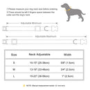 Personalized PU Leather Dog Collar - Custom Engraved ID