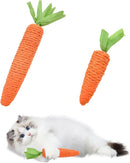 Irresistible Carrot Cat Teething & Play Sticks