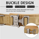 Tactical Nylon Dog Collar with Metal Buckle for Training