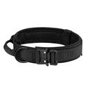 Tactical Nylon Dog Collar with Metal Buckle for Training